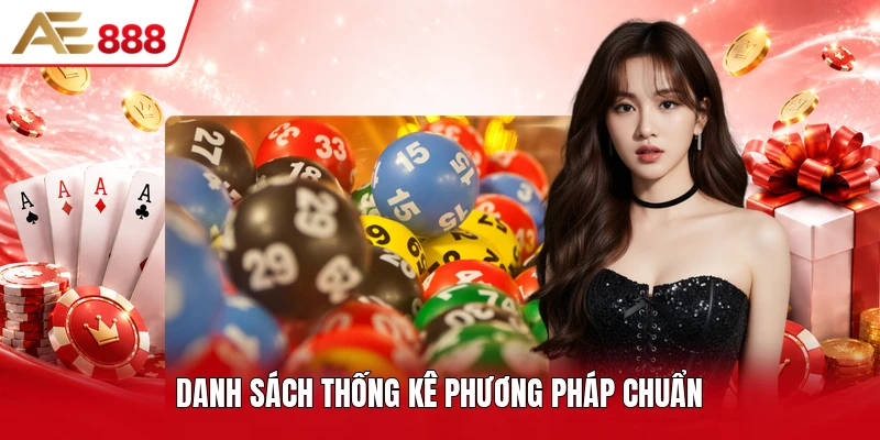 Danh sách thống kê phương pháp chuẩn